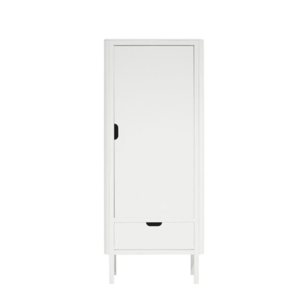 Sebra 1-deurs Kleding kast - Wit