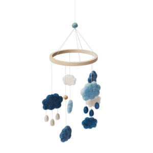 Sebra Babymobiel Wolken - Denim Blue Blauw