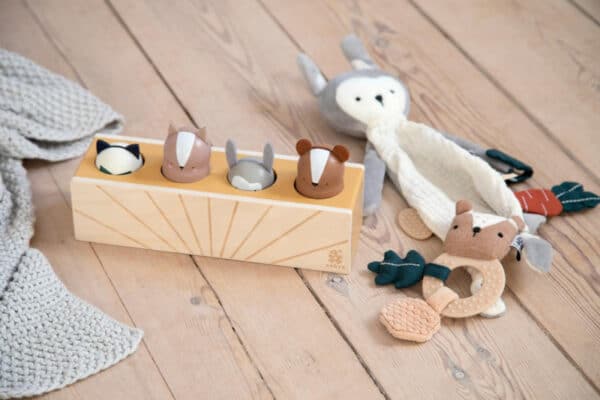 Sebra Houten Pop-Up Speelgoed - Woodland +10mnd