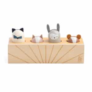 Sebra Houten Pop-Up Speelgoed - Woodland +10mnd