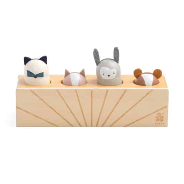Sebra Houten Pop-Up Speelgoed - Woodland +10mnd