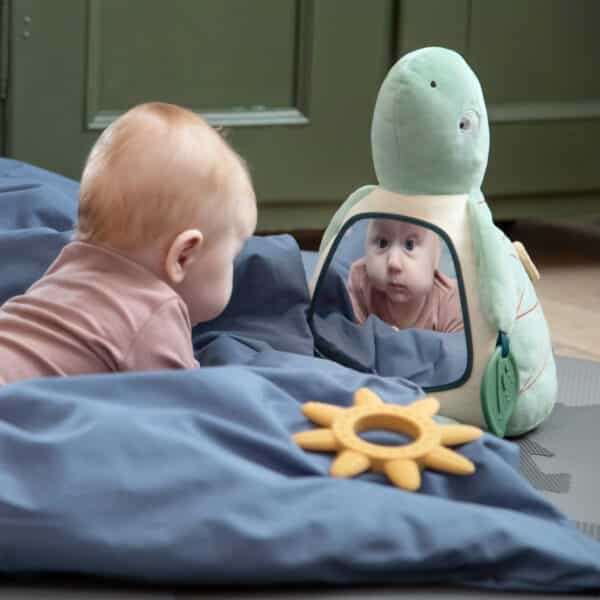 5704680064608 Sebra Activity Knuffel met Baby Spiegel - Turbo the Turtle +0jr 301030003 (3)