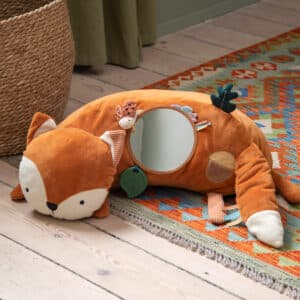 5704680064677 Sebra Activity Kussen Tummy Time - Sparky the Fox +0jr - 301030006 - (1)