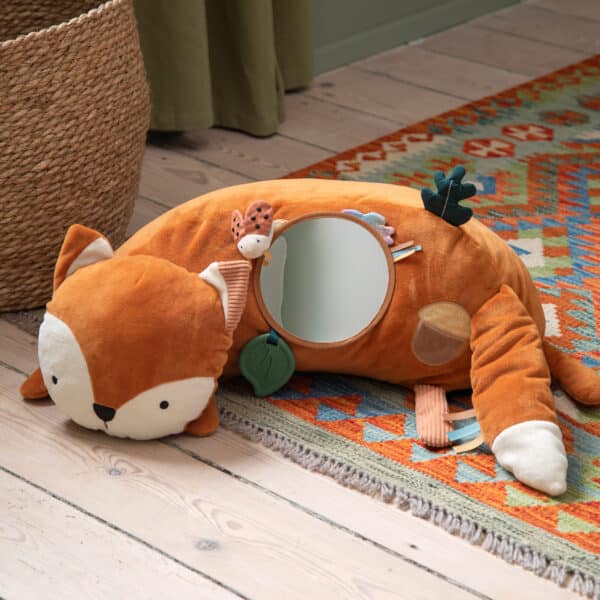 5704680064677 Sebra Activity Kussen Tummy Time - Sparky the Fox +0jr - 301030006 - (1)