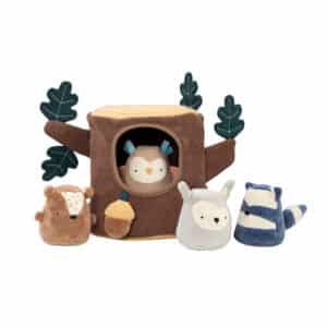 Sebra Activity Toy Hide and Seek - Boomstam en Dierenvriendjes 0+jr