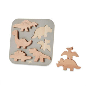 By Astrup Educatieve Houten Puzzel - Dinosaurussen +1jr