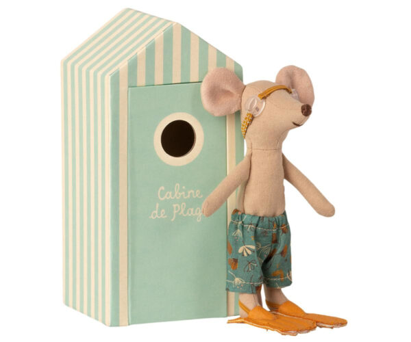 Maileg Beach Mice Big Brother - Muisje Grote Broer in Strandhuisje (15
