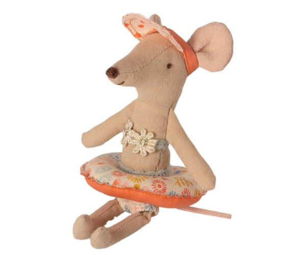 Maileg Beach Mice Float Zwemband Small Mouse - Flower