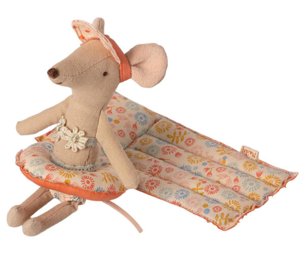 Maileg Beach Mice Float Zwemband Small Mouse - Flower