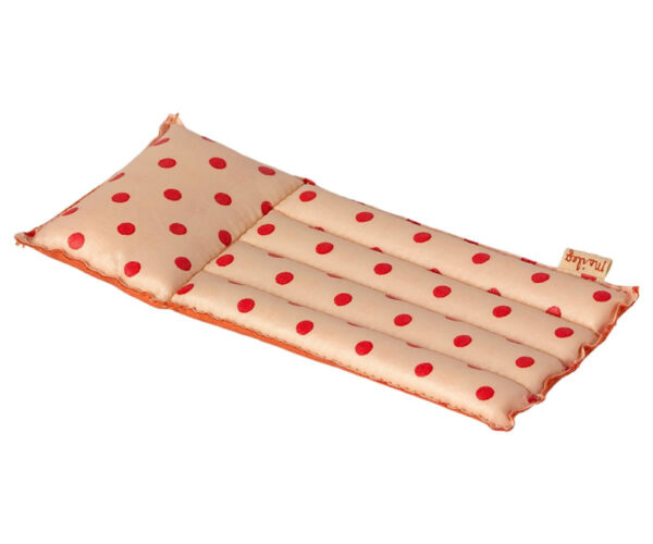 Maileg Beach Mice Luchtbed All Mouse - Red Dot