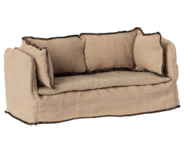 Maileg Poppenhuis Relax Bank voor Muisjes - Beige