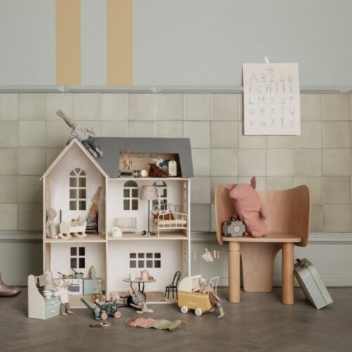 Maileg Poppenhuis Relax Bank voor Muisjes - Beige