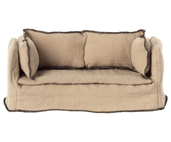 Maileg Poppenhuis Relax Bank voor Muisjes - Beige