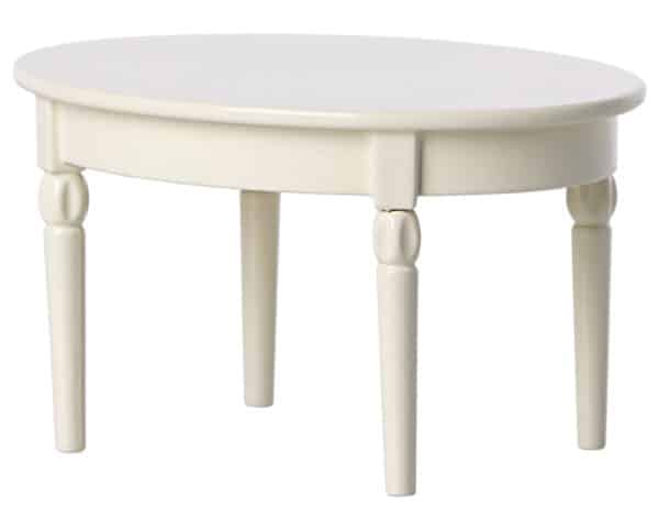 Maileg Poppenhuis Eettafel - Wit