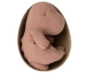Maileg Gantosaurus in Dino Ei Small - Old Rose