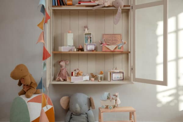 Maileg Poppenhuis Verschoontafel Micro - Ruitjes