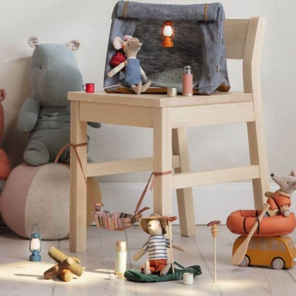Maileg Poppenhuis Thermosfles met Bekers - Roze