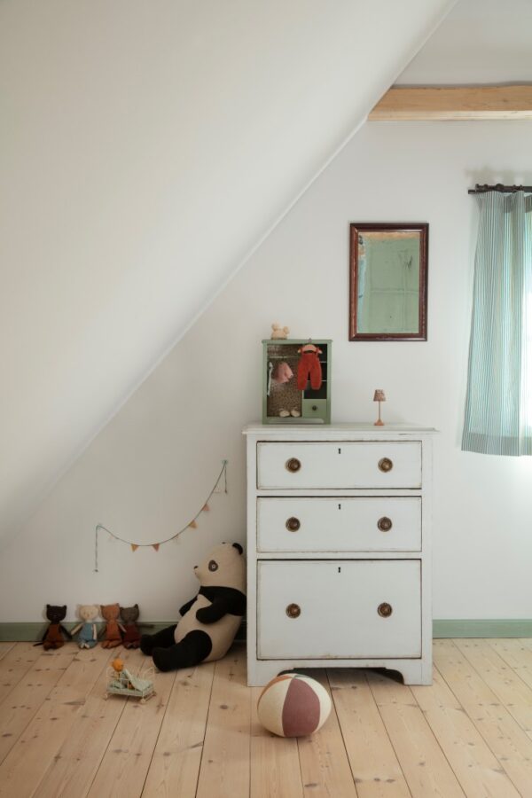 Maileg Poppenhuis Vintage Vloerlamp Small - Antracite