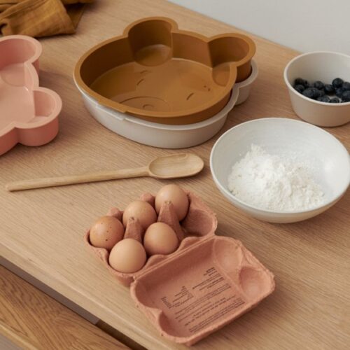 Liewood Cakevorm Amory Cake Pan - Mr Bear Sandy