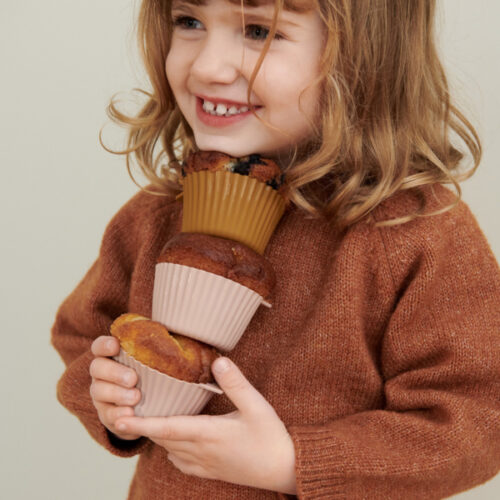 Liewood Cup Cake Vormen Jerry - Rose Multi Mix (12 stuks)