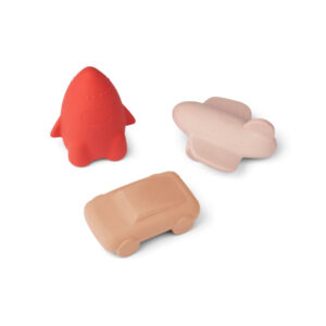 Liewood Badspeeltjes Voertuigen Jacob - Rose Multi Mix (3 stuks) (op=op)