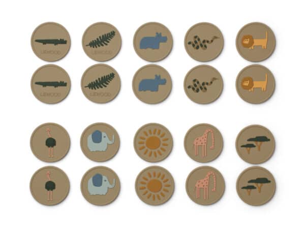 Liewood Memory Game Easton - Safari +3jr