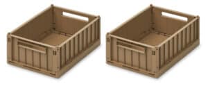 Liewood Kratjes Weston Small - Oat (set van 2)