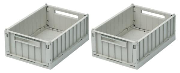 Liewood Kratjes Weston Small - Dove Blue (set van 2)