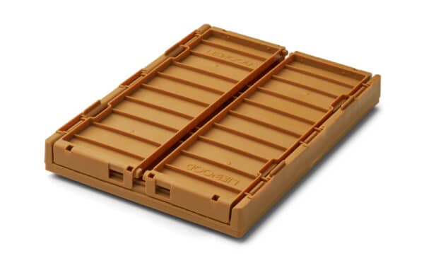 Liewood Kratjes met Deksel Weston Small - Golden Caramel (set van 2)