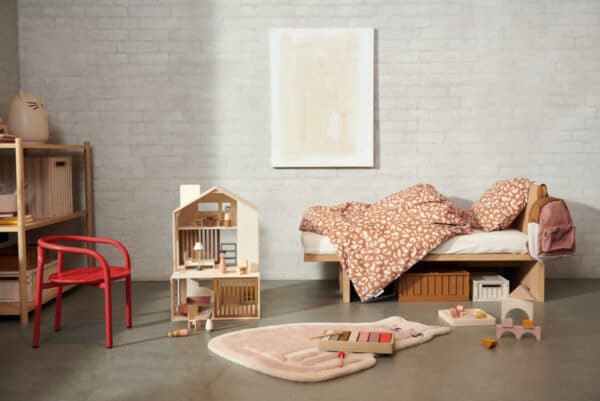 Liewood Kratjes met Deksel Weston Small - Golden Caramel (set van 2)