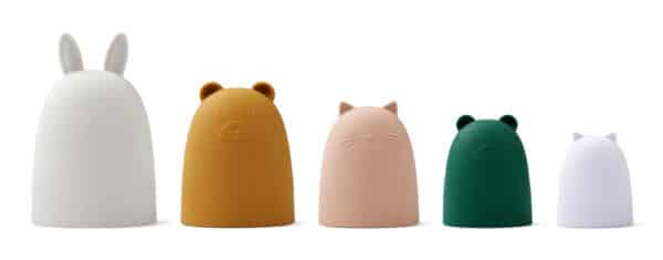 5715335279964 Liewood Stapeltoren Anneli - Garden Green Multi Mix - Anneli nesting toy_LW15568_1385_Garden green mix_1-23_3 (3)