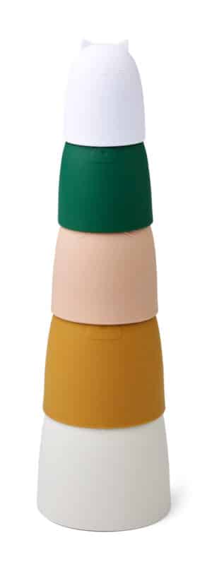 5715335279964 Liewood Stapeltoren Anneli - Garden Green Multi Mix - Anneli nesting toy_LW15568_1385_Garden green mix_1-23_3 (4)