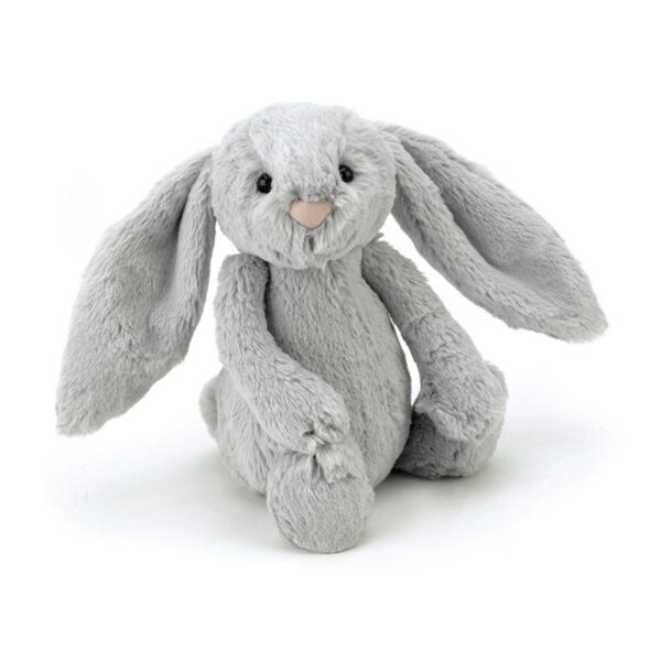 Jellycat Bashful Bunny Silver - Knuffel Konijn Zilver Grijs (31 cm)