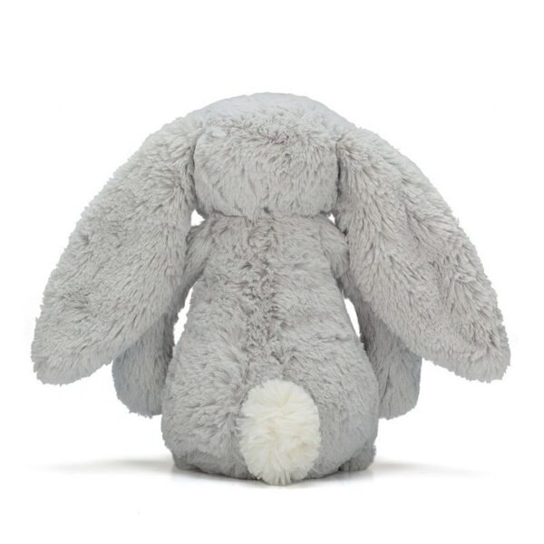 Jellycat Bashful Bunny Silver - Knuffel Konijn Zilver Grijs (18 cm)
