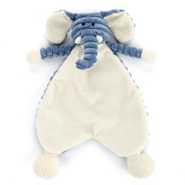 Jellycat Cordy Roy Baby Elephant Soother - Knuffeldoek Baby Olifant