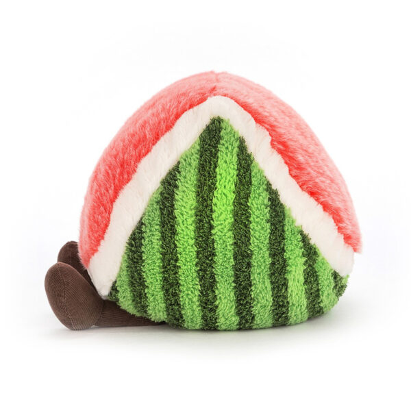 Jellycat Amuseable Watermelon Large - Knuffel Watermeloen (15 cm)
