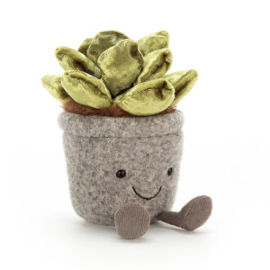 Jellycat Silly Succulent Jade - Knuffel Vetplant Jade (16 cm)