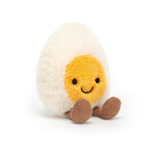 Jellycat Amuseable Boiled Egg Small - Knuffel Gekookt Eitje (14 cm)