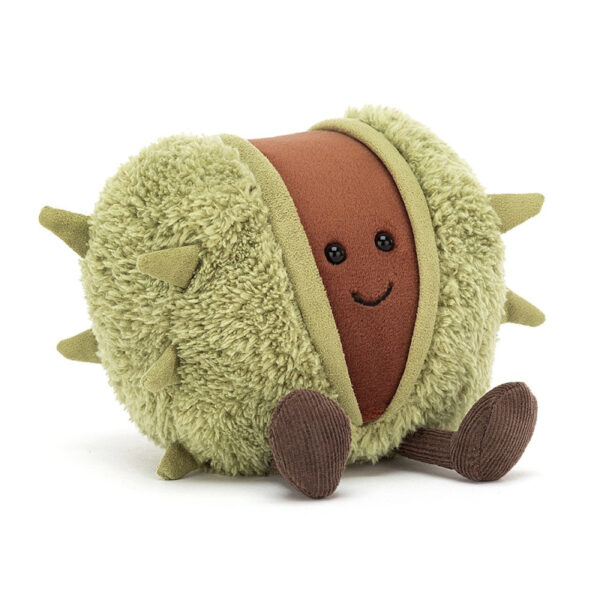 Jellycat Amuseable Conker - Knuffel Kastanje (11 cm)