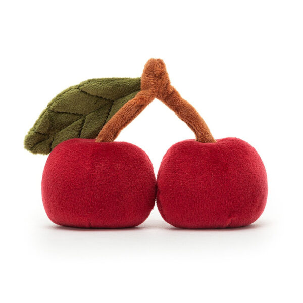 Jellycat Fabulous Fruit Cherry - Knuffel Kersen (10 cm)
