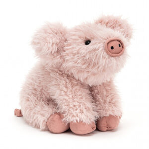 Jellycat Curvie Pig - Knuffel Varken (24 cm)