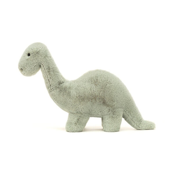 Jellycat Fossilly Brontosaurus Mini - Knuffel Dino (8 cm)