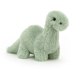 Jellycat Fossilly Brontosaurus Mini - Knuffel Dino (8 cm)
