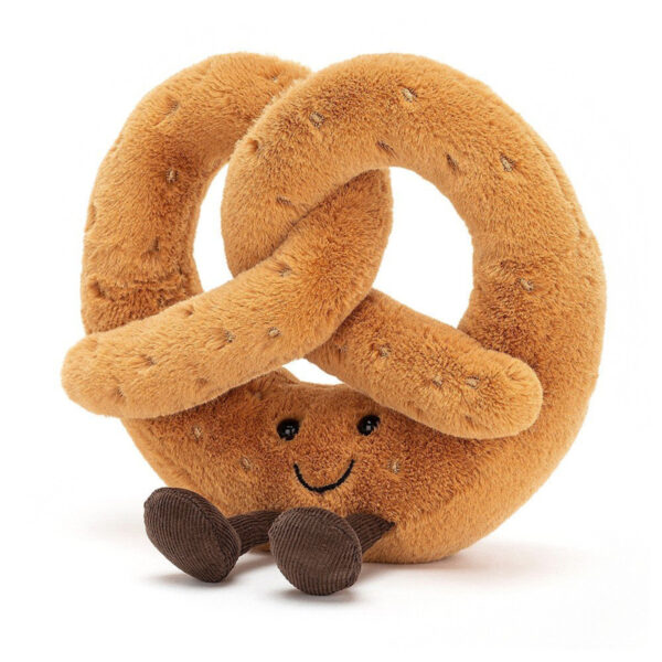 Jellycat Amuseable Pretzel Huge - Knuffel Zoute Krakeling (30 cm)