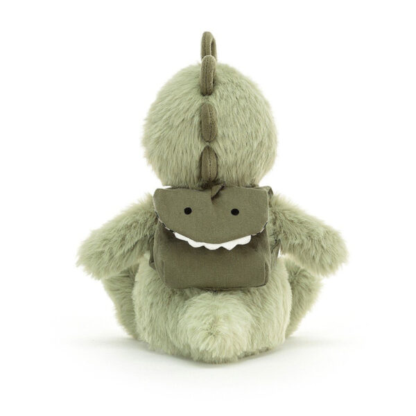 Jellycat Backpack Dino - Knuffel Dino met Rugzak (24 cm)