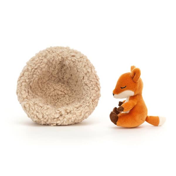 Jellycat Hibernating Knuffel Vos (12 cm)
