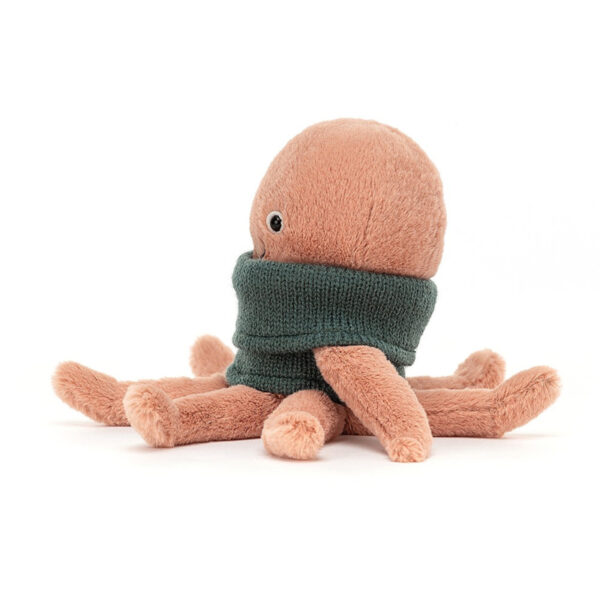Jellycat Cozy Crew Octopus - Knuffel Octopus (20 cm)