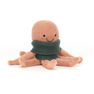 Jellycat Cozy Crew Octopus - Knuffel Octopus (20 cm)