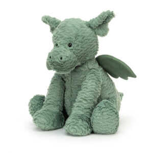 Jellycat Fuddlewuddle Dragon Huge - Knuffel Draak (40 cm)
