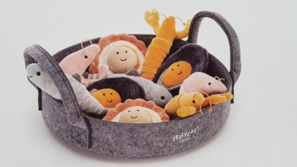 Jellycat Sensational Seafood Crab - Knuffel Krab